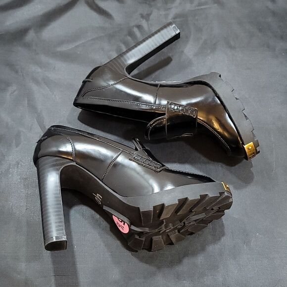 BRAND NEW KARL LAGERFELD PARIS VIRNA  HIGH HEEL PATENT LEATHER SHOE - Picture 8 of 15